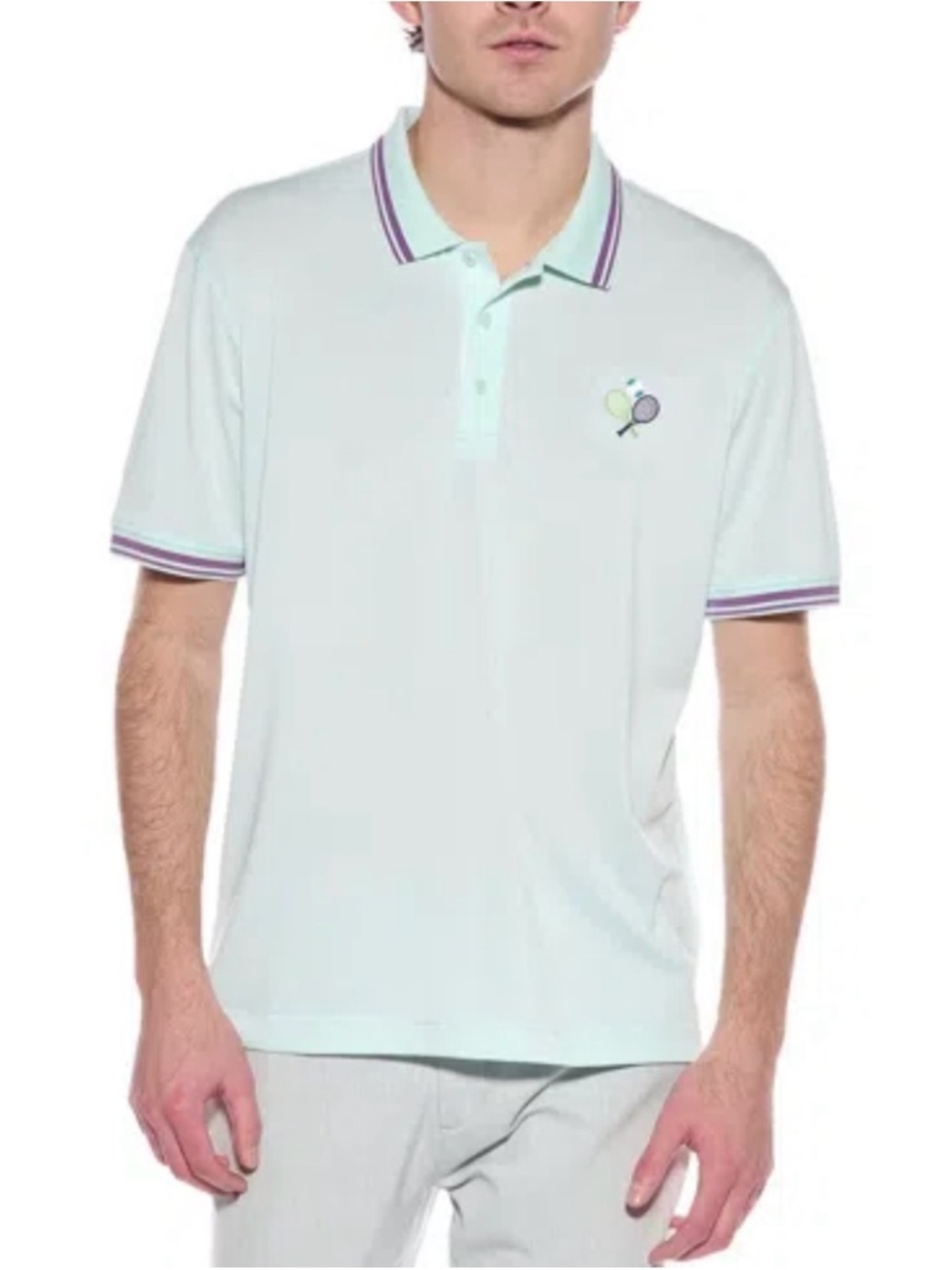 ROBERT GRAHAM Match Point Polo Shirt